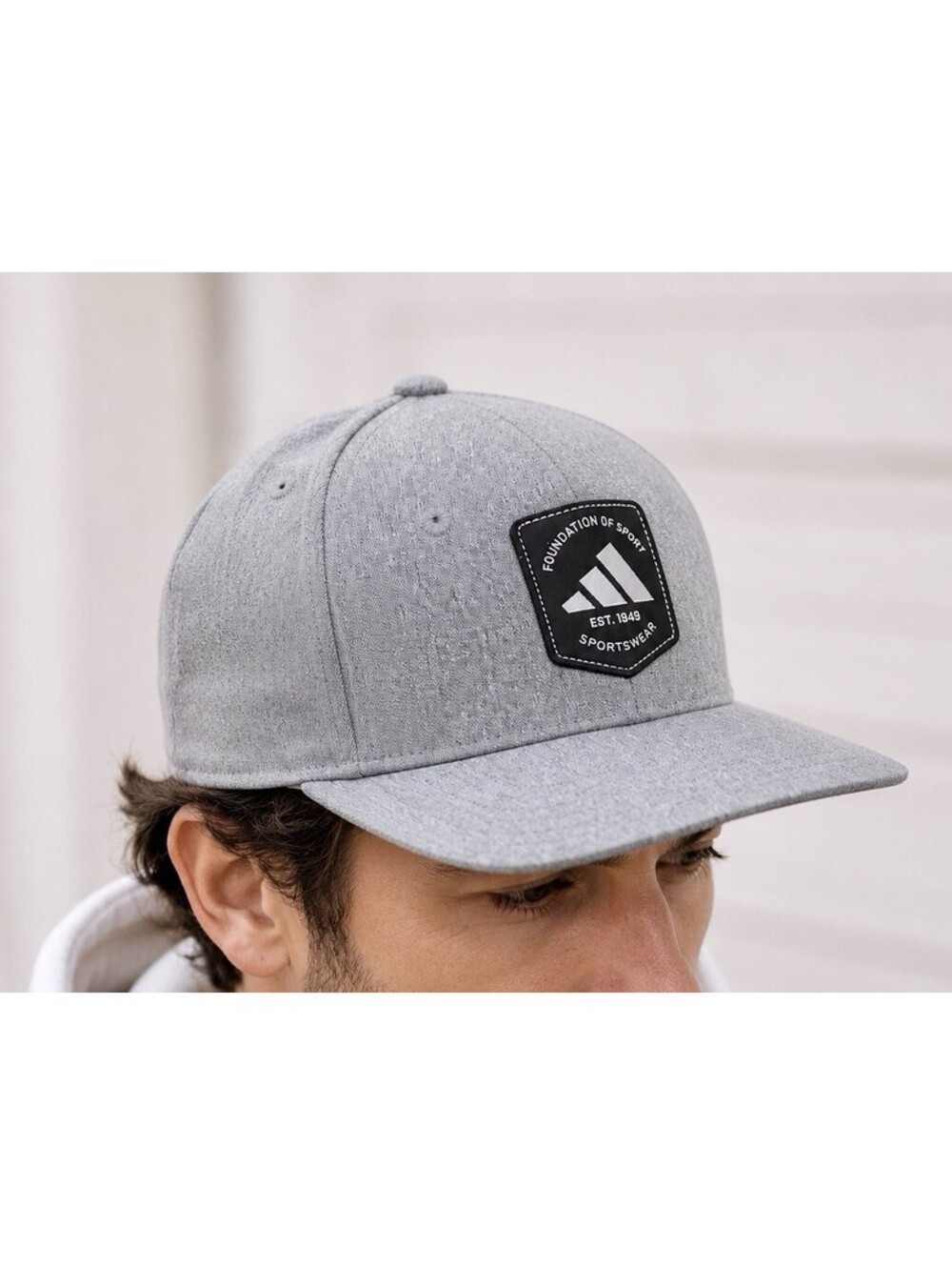 Adidas Foundation Of Sport Gray ClimaCool Snapback Cap Adjustable FREE SHIPPING